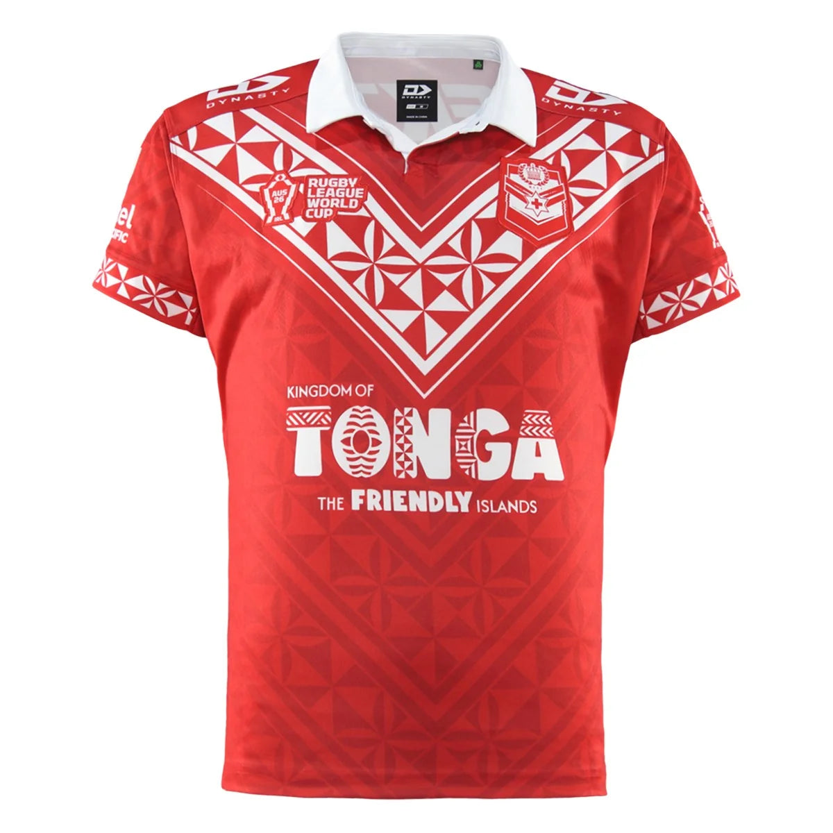 2026 Tonga Home Jersey front view