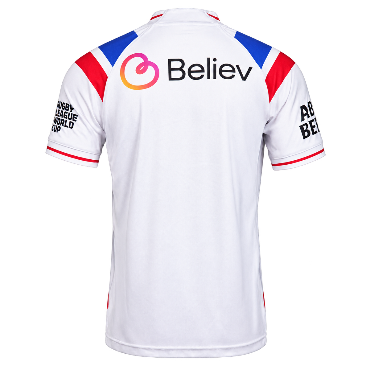 2026 England RLWC Home Jersey back view